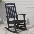 Cobiod Oversized Rocking Chair,HDPE All-Weather Outdoor Rocking Chair,Patio Rocking Chairs for Porch